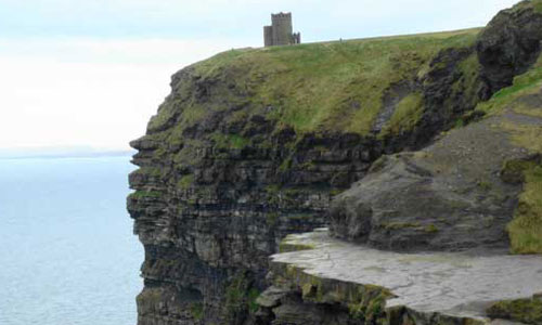 castle on cliff